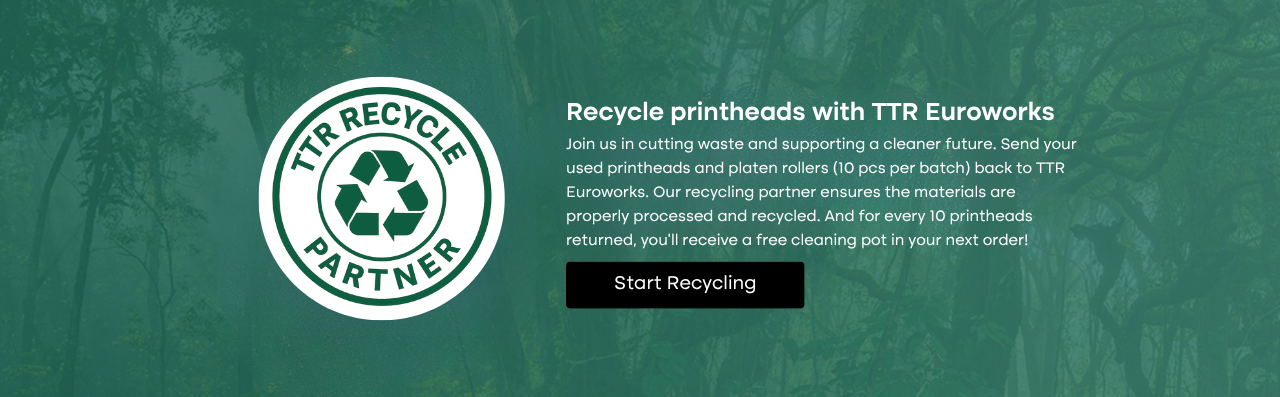 recycle printheads with TTR euroworks